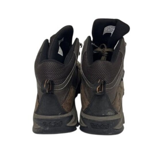 Timberland Men's Mt. Maddsen Mid Waterproof Hiking Boot Brown Size 12M - Picture 3 of 9